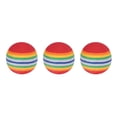 thumbnail image 2 of Eigraketly Stripe Espuma Esponja Pelotas de golf Swing Práctica Entrenador Ayuda Herramienta de entrenamiento de golf, Rojo Type1 NO1, 2 of 6