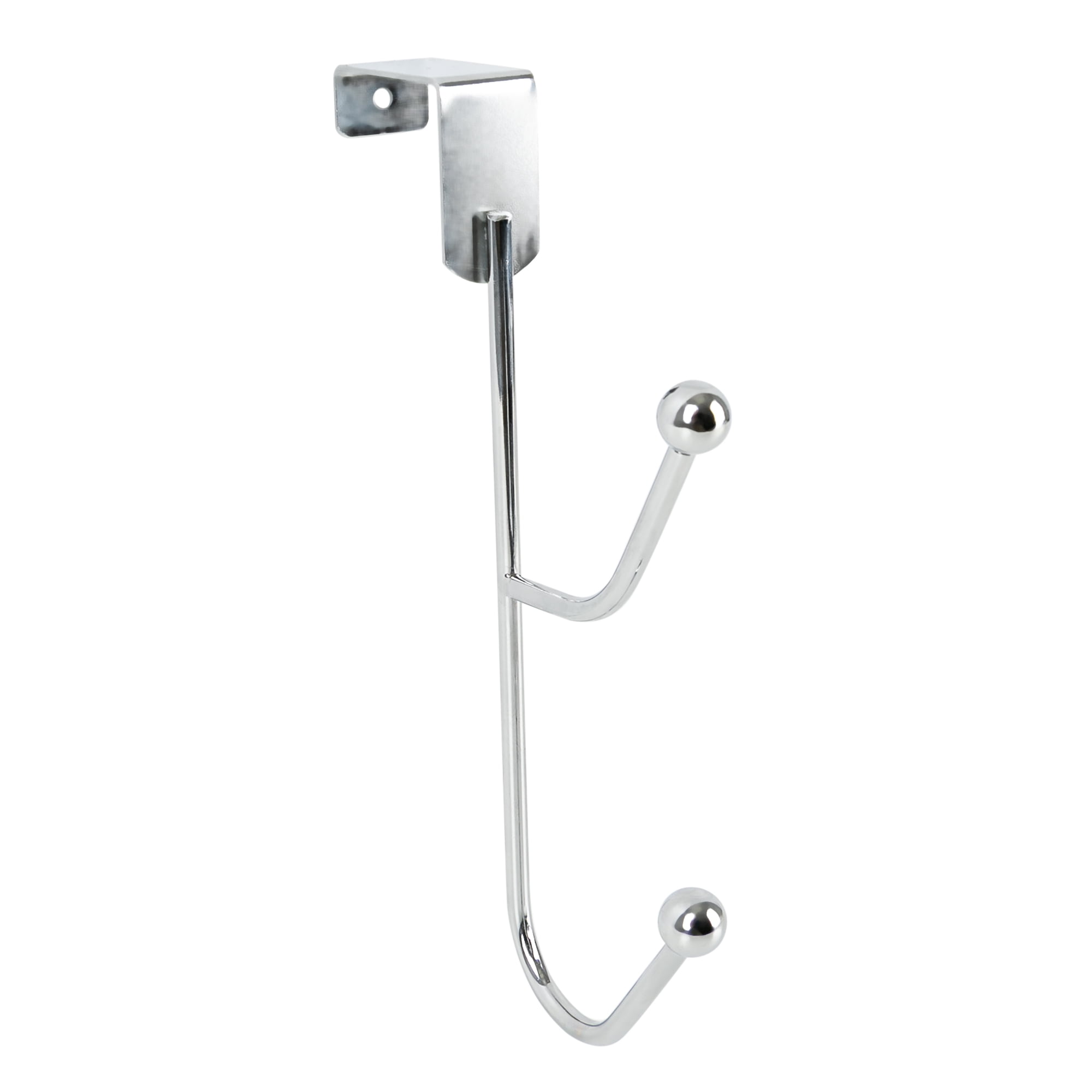 Era Roan Max Double Over The Door Hook, Organizer, Chrome, 5.3x8.8in