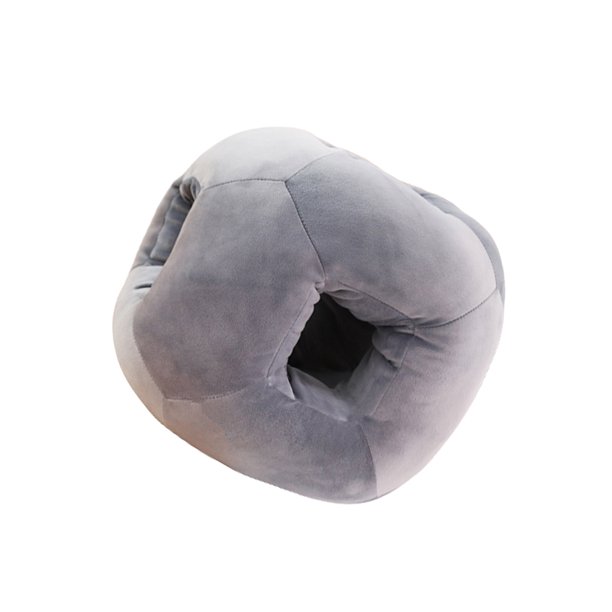 Naiovety Almohada para dormir, almohada y cómoda de algodón para la cabeza y el cuello, cojín para cama de escolar, suministro Suministros térmicos Gris