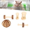 thumbnail image 1 of Bola de Madera para Hámster ANGGREK Juguete de Seguridad 5 Unids, 1 of 8