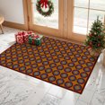 thumbnail image 4 of 2x3 Entryway Rug Bathroom Rugs for Front Door Bedroom Kitchen, Washable Vintage Print Carpet, Floor Mat with Non Slip Backing, 4 of 8