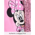 thumbnail image 3 of Chaqueta Disney Minnie Mouse con lentejuelas tipo bomber para niñas del equipo universitario de 7 a 8 años, 3 of 6