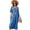 W1585-Corn Flower Blue, variant on EDOLYNSA Maxi Beach Dresses for Swimwear Women Long Caftan Top Casual Kaftan Loungewear Blue Turkish Gown Over-Sized Homewear