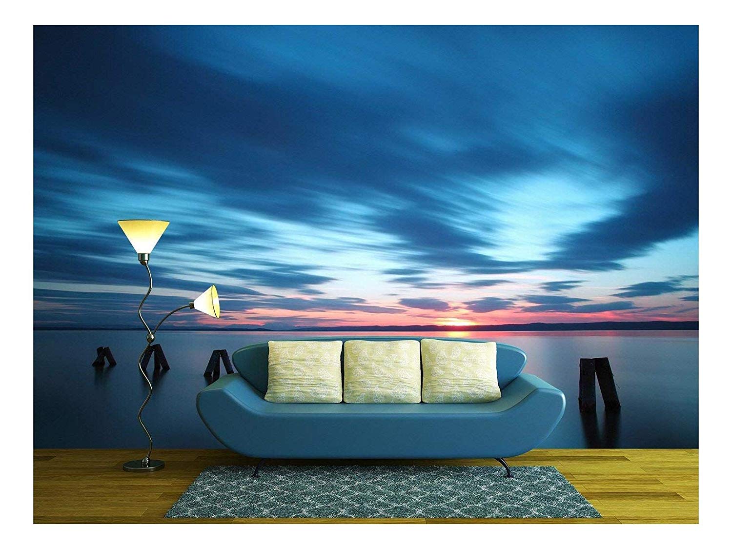 Wall26 Ocean Sunset Removable Wall Mural SelfAdhesive Large