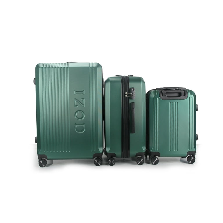 IZOD Zane Expandable ABS Hard shell Lightweight 360 Dual Spinning