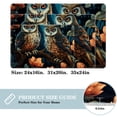 thumbnail image 2 of Owl Polyester Non-Slip Machine Washable Door Rug Game Mat Kitchen Rug Office Rugs, 2 of 6