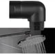 thumbnail image 3 of Hand Shower Elbow Adapter For 90 Degree Shower Arm Matte Black, 3 of 5