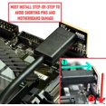thumbnail image 1 of LINKUP - Internal 9pin USB 2.0 to USB 3.0 Converter for Motherboard USB2 9Pin Header Convert to USB3 20Pin Male Adapter, 1 of 6