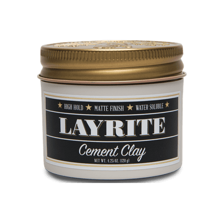 Layrite Cement Clay, 4.25 Oz (Best Matte Hair Clay)
