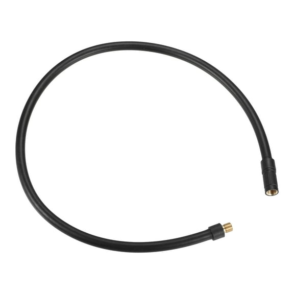 Unique Bargains 24" Tire Inflator Air Chuck Extension Hose for Standard America Valve without Air Release Valve for Car
