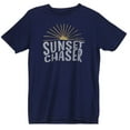 thumbnail image 1 of Hartford T-Shirt Homme Marine / Soleil Tee Sunset - S, 1 of 2
