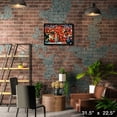 thumbnail image 3 of Calgary Flames 20x29 Framed Canvas 1989 Cup Celebration, 3 of 4