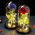 thumbnail image 4 of Rosas eternas en cristal Regalos de cumpleaños Día de la madre, 4 of 4