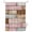 Brown Pink, variant on Shower Curtains for Bathroom-72"x72",Pastoral Green Gray Brown Wooden Waterproof Bath Curtain Grommet Shower Curtain Set with Hooks
