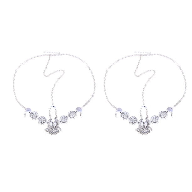 KAKOWELY 2 diademas de estilo étnico para el cabello, accesorios para el cabello, joyería para el cabello.