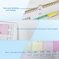 thumbnail image 4 of JILhome Calendar 2026, 18 Months Calendar 2026-2027, Large Monthly Calendar 15"×12", Premium Paper Monthly Planner with Julian Dates, Twin-Wire Binding for Office Home Planning, 4 of 8