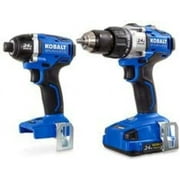 Kobalt 24V MAX Brushless 2 Tool Combo Kit #0672827