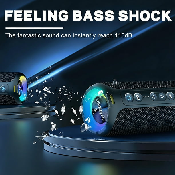 Ortizan X8 40W Deep Bass, Large Water Resistant Bluetooth Speaker