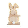 thumbnail image 3 of Adornos de conejito de Pascua, decoración de escritorio, colección de interiores, estatua decorativa Naranja, 3 of 9
