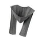 thumbnail image 4 of Bufanda con capucha, pasamontañas suave de invierno para mujer, hombre y mujer, para exteriores Gris, 4 of 8