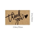 thumbnail image 6 of 120 Pcs Exquisite Kraft Paper Thank You Cards ,for Small Business Appreciation Card Gift Decoration Cards, 6 of 6