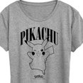 thumbnail image 3 of Pokémon - Pikachu - Women's Short Sleeve Graphic T-Shirt, 3 of 5