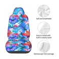 thumbnail image 3 of Lsque Bright Flowers Pattern Car Seat Covers for Front Seats , Waterproof Seat Covers for Cars, Sporty Front Seat Covers,Car Seat Cover Protector Front Seats, 3 of 5