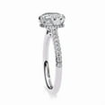thumbnail image 4 of 3.18 CT Cushion Shape Lab Grown Diamond, CVD Diamond Engagement Ring, Hidden Halo With Pave Set Wedding Ring, Proposal Ring For Bridal, 4 of 4