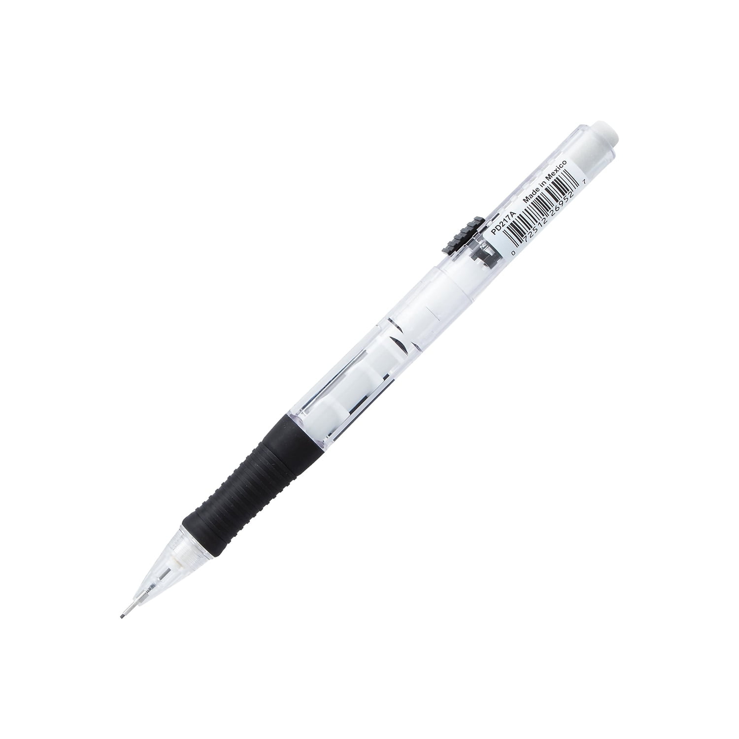 Pentel QUICK CLICK Mechanical Pencil (0.7mm), Black Barrel, Box of 12 Pencils (PD217A)