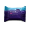 Clean & Clear Night Relaxing All-in-One Facial Cleansing & Makeup Remover 25 Wipes