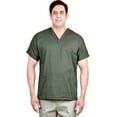 thumbnail image 1 of Unisex Men/Women V-Neck Scrub Cotton Uniforms Medical Hospital Nursing Shirt Top, 1 of 3