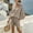Khaki, variant on Women Summer Pocket Design Two Piece Suit V Neck Fashion Short Sleeve Top Casual Loose Shorts Ladies Outdoor Daily Leisure Matching Set Sky Blue S