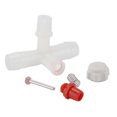thumbnail image 2 of Chicken Drinker Hanging Cups, Chicken Drinking Cup Adjustable  For Farm Three Way Spring Drinking Fountain, 2 of 8