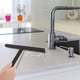 thumbnail image 5 of Rascador de ducha, raspador de ducha de silicona negro, para ducha, baño, espejo, limpieza de ventanas, azulejos de cerámica (negro) brillar Electrónica, 5 of 5