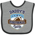 thumbnail image 3 of Inktastic Daddy Football Buddy Boys or Girls Baby Bib, 3 of 4
