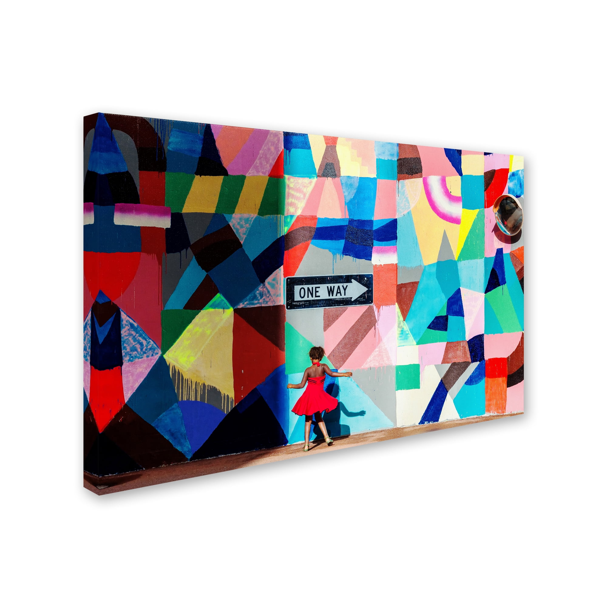 Trademark Fine Art 'One Way' Canvas Art by Gloria Salgado Gispert