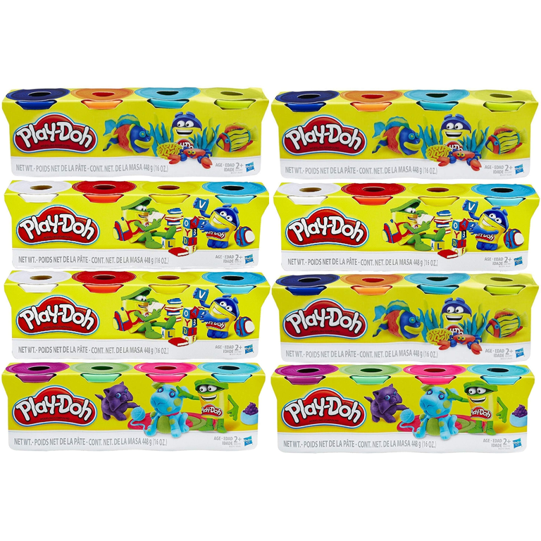 Play-Doh, Assorted Colours - Pack of 32, Modelling