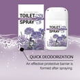 thumbnail image 6 of 30ml Pocket Travel Toilet Spray For Odor, Portable Bathroom Air Freshener For Purse, Small Bottle For Camping And Car (Light Violet), 6 of 9