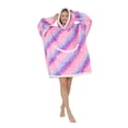 thumbnail image 1 of Faithtur Universal Warm Hooded Sweater Fashion Printing Mink Wool Home Clothes, 1 of 6