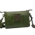 thumbnail image 3 of Bandolera Cacto Verde De Piel Vegana GLOWA Bolsa, 3 of 6