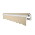thumbnail image 2 of Awntech 8 Ft Maui Left Motorized Heavy Duty Patio Retractable Awning (96in x 9.25in x 78in), Tan, 2 of 6