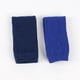 thumbnail image 5 of Nvzi Guantes largos sin dedos a rayas, calentadores de brazos tejidos de invierno para punk rock, cosplay, gótico y fiestas navideñas, azul oscuro, 5 of 5
