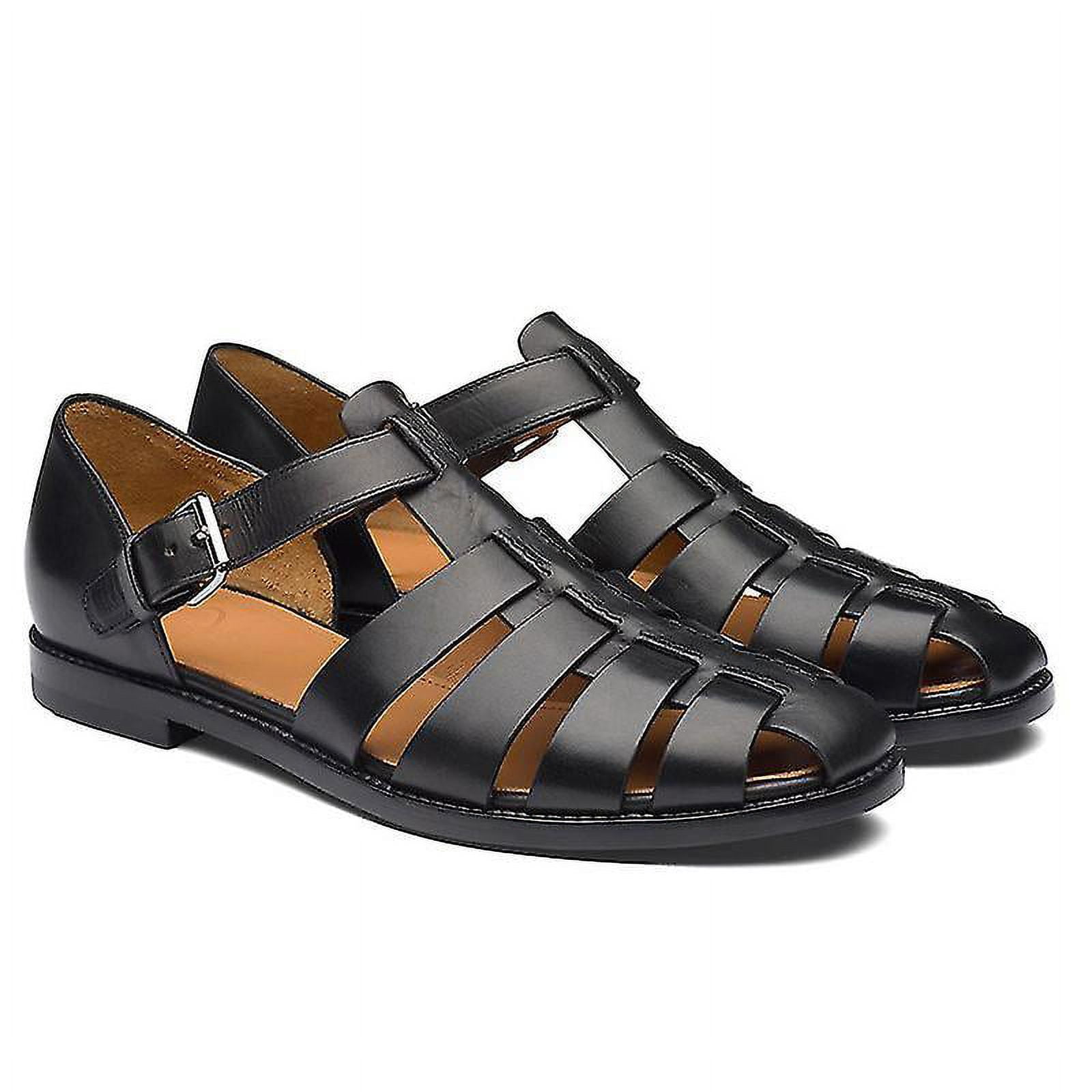Handcrafted leather sandals outlet