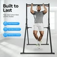 thumbnail image 4 of Pull Up Station Triangular Power Tower Pull Up Bar Adjustable Height Strength Training Fitness Equipment for Pull-Ups, Dips, Push-Ups & More, 4 of 12