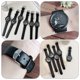 thumbnail image 2 of unbranded Negro Con Correa De Cuero Para Uso Formal Y Casual, 2 of 8