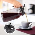 thumbnail image 3 of 32 Oz Heavy Duty Glass Mason Jar, Iced Coffee Maker With Handle & Stainless Steel Filter, Cold Brew Coffee Maker, Heavy Duty Glass Airtight&Leak-Proof for Coffee, Iced Tea, Drinks - Gray, 3 of 10