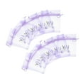 thumbnail image 2 of 10 bolsitas vacías con cordón de organza para lavanda, especias y hierbas, para recuerdo de boda, 2 of 7