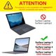 thumbnail image 2 of Cubierta de reposamanos con teclado de tamaño completo para Microsoft Surface Laptop 3/4/5 de 13,5 pulgadas, almohadillas para la palma, reposamuñecas, protector de película., 2 of 4