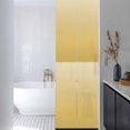 thumbnail image 3 of Orange Yellow Ombre Window Privacy Film, Modern Abstract Art Gradient Aesthetics Static Cling UV Sun Blocking Heat Control Window Tint, Non-Adhesive One Way Windows Privacy Cover 17.7''x78.7'', 3 of 7