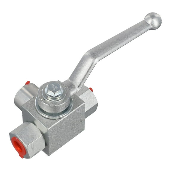 Fule Hydraulic 3 Way Ball Valve 500 Bar Working Pressure Suitable for Various Corrosive Media Tee Channel Position Hard Seal
